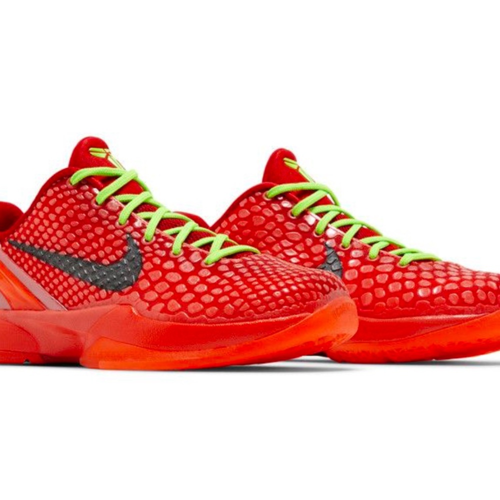 Kobe 6 Grinch reverse size 5